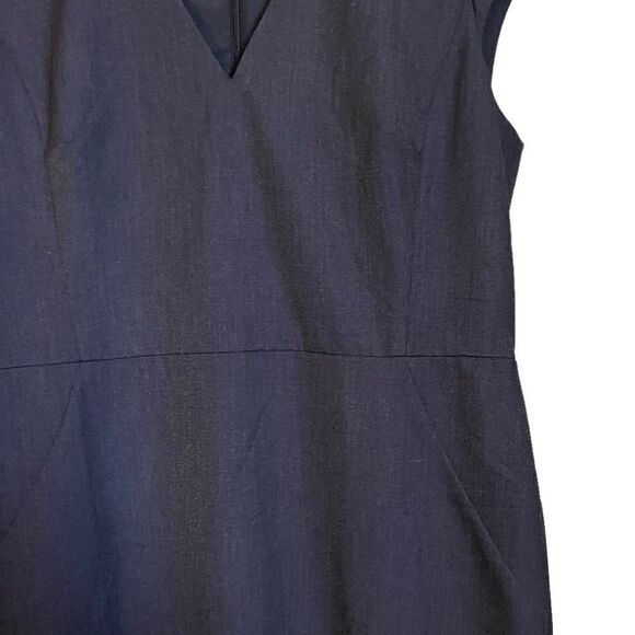 NWT! Ann Taylor factory navy short sleeve dress - Picture 3 of 10